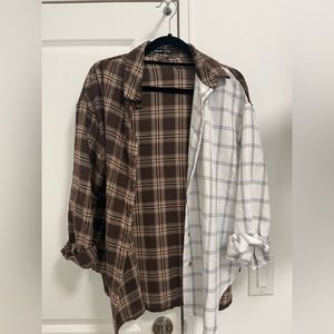 Two Tone patterned flannel